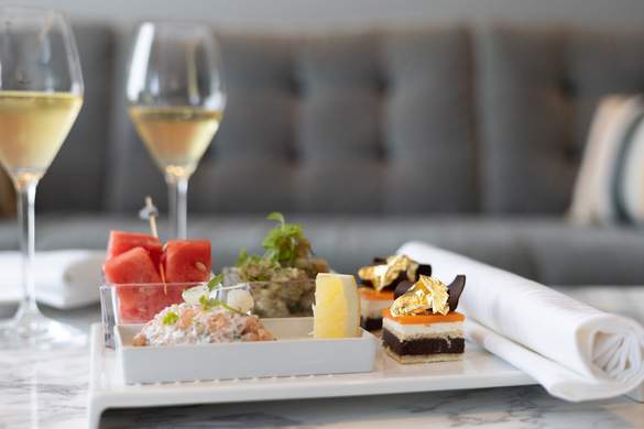 Crystal Cruises In-Suite Dining Afternoon Canapes selection 1.jpg